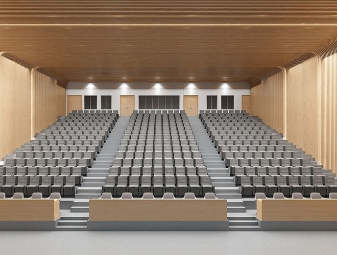 Marchio di sedie pubbliche professionali